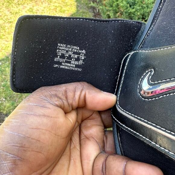 Nike Comfort Slide 2 Men’s Sandals Black size 8 - Picture 13 of 17